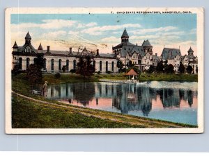 J95/ Mansfield Ohio Postcard c1910 Ohio State Reformatory Prison  416