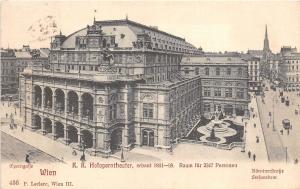 Br33457 Wien Hofoperntheater erbaut 1861-1868 austria