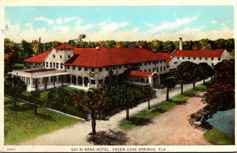 Florida Green Cove Springs Hotel Qui-Si-Sana 1925