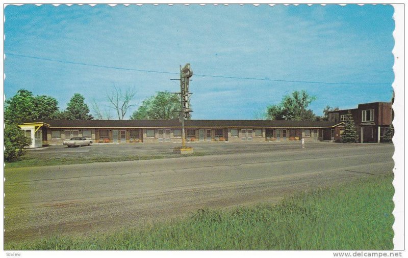 Normandie Motel and Hotel, South Of Trans-Canada Overpass On Hwy 34, Canada, ...