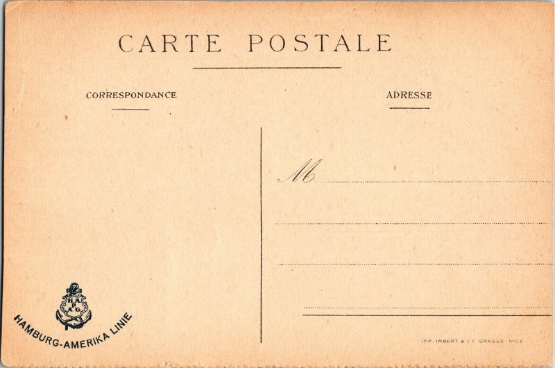 Draguignan Cote D Azur Antique Divided Back Postcard Unused Unposted Vintage UNP