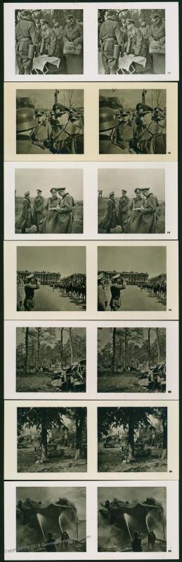 3rd Reich Germany France Invasion Der Kampf im Westen 100 Stereo Pictures  52366