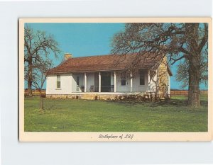 Postcard Birthplace of Lyndon B. Johnson Stonewall Texas USA