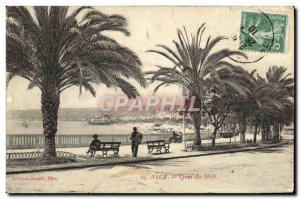 Postcard Old Nice Quai Du Midi