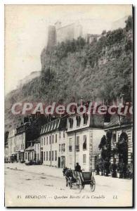 Postcard Besancon Old Quarter Rivotte And The Citadel