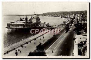 Old Postcard Nice Promenade and pier Promenade