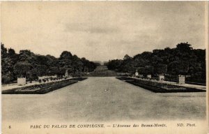 CPA Compiegne- Parc du Palais, Avenue de Beaux Monts FRANCE (1009099)