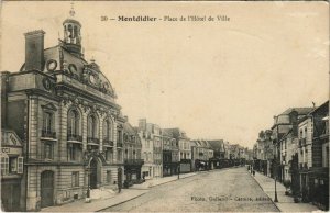 CPA MONTDIDIER - Place de l'Hotel de Ville (121328)