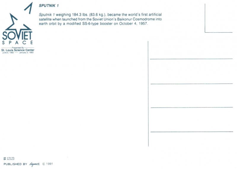 Soviet Sputnik I Space Craft