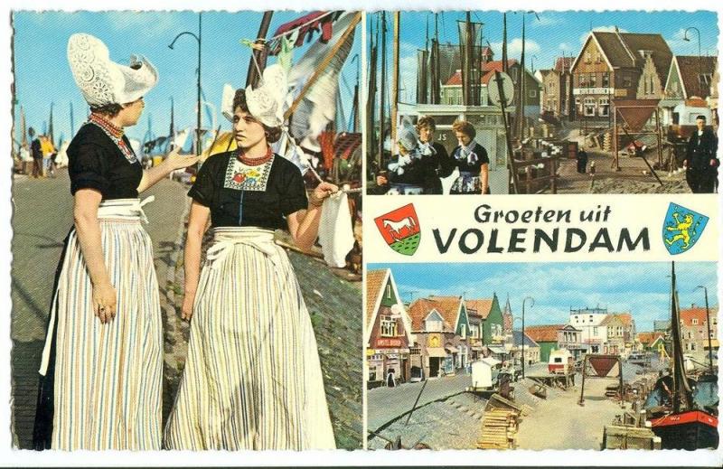 krom vergroting Extremisten Netherlands, Groeten uit Volendam, 1960s unused Postcard | Europe -  Netherlands - Noord-Holland - Volendam, Postcard / HipPostcard