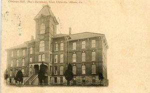 Postcard Early View of Chrisman Hall, Boy's Dormitory, Clark, University, GA. L1