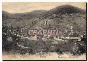 Old Postcard Alsace Kaysersberg General view