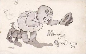 Fred Cavally Kid Series Hearty Greetings