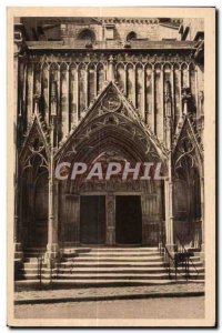 Old Postcard Chaumont Church of St John The Chair of the sculptor Bouchardon