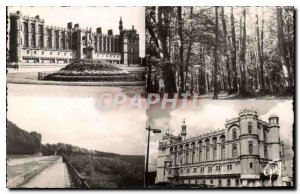 Old Postcard St. Germain en Laye and its Wonders Chateau seen from the Esplan...