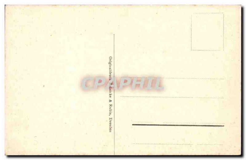 Old Postcard Augsburg Herkules Brunnen