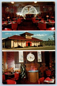 1960 Ocean City Maryland Postcard Samoa Exotic Chinese American Food Avenue