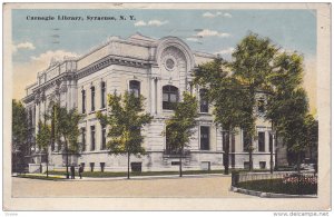 Carnegie Library, Syracuse, New York, PU-1918