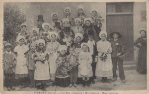 Poitiers Fete Montbernage Antique French Postcard