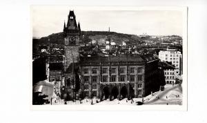 BF16714 praha czech republic l hotel de ville  front/back image