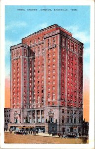 Knoxville, TN Tennessee  HOTEL ANDREW JOHNSON  ca1940's Advertising Postcard