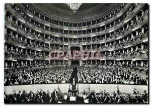 Postcard Modern 267 Teatre alla Scala Milano Interno