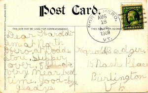 NY - Ausable Chasm. Bridge Over Chasm