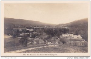 Virginia Hot Springs The Homestead From Sunset Hill Real Photo