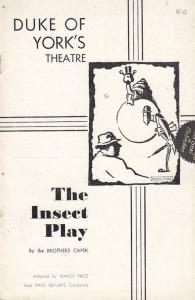 The Insect Play Moths & Ants Duke Of Yorks Old Theatre Programme