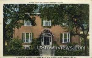 Historic Shaker Village - Shakertown, KY