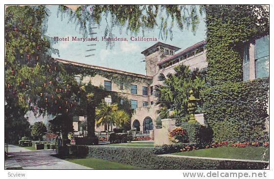 Exterior Hotel Maryland,  Pasadena, California,  PU_1915