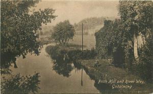 C-1910 Firth Hall River Wey Godalming Postcard Valentines 2108