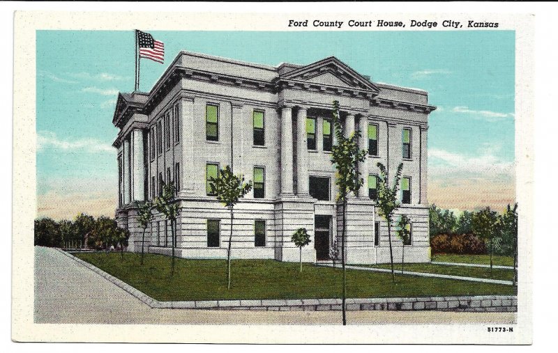 Dodge City, KS - Ford County Court House