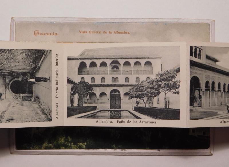 Granada, Spain - Vintage Foldout Postcard (c1905)