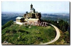 Postcard Old Moselle Dabo Rock St. Leon Aerial view Alt 664m