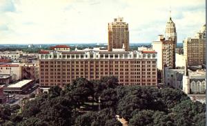 The St Anthony Hotel at Travis Park - San Antonio TX, Texas