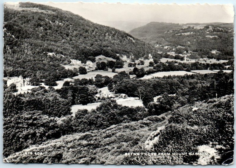 Postcard - Betws-y-Coed From Mount Garmon - Betws-y-Coed, Wales