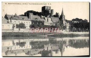 Old Postcard Montrichard Vue Generale