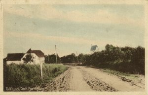 denmark, TOFTLUND, Parti fra Kirken, Church (1910s) Postcard