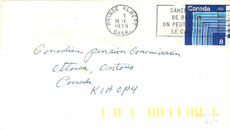 Entier Postal Stationery Postal Canada Prince Albert