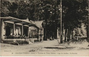 CPA Chateau Thierry Terrasse du Vieux Chateau FRANCE (1051748)