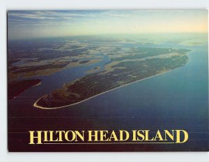 Postcard Aerial View, Hilton Head Island, South Carolina