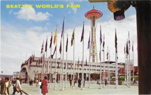 Seattle Worlds Fair April-October 1962 Plaza of States Washington State
