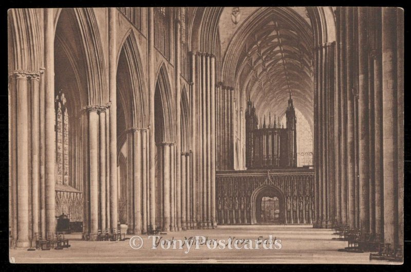 York Minster,Nave East