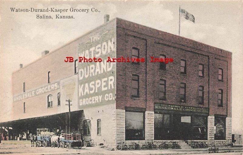 KS, Salina, Kansas, WatsonDurandKasper Grocery Company, Ekstrand Drug