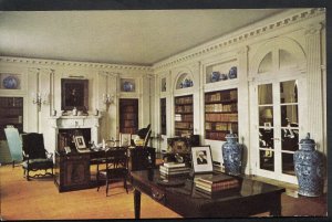 Surrey Postcard - The Library, Polesden Lacey  DP761