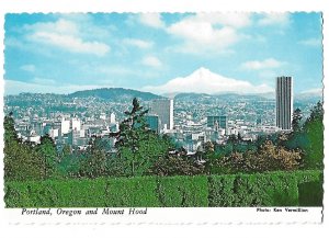 Portland Oregon and Mount Hood   4 by 6