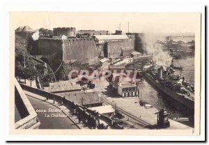 Brest Old Postcard The castle (breastplate)