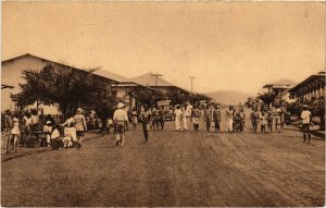 PC CPA CAMEROON,YAOUNDÉ, LE CENTRE COMMERICAL, Vintage Postcard (b20916)