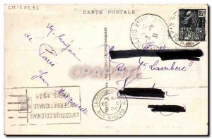 Old Postcard Exposition Coloniale Internationale Paris AOF Palace from the lo...